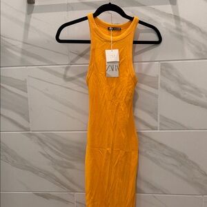 Zara Women's Orange Dress